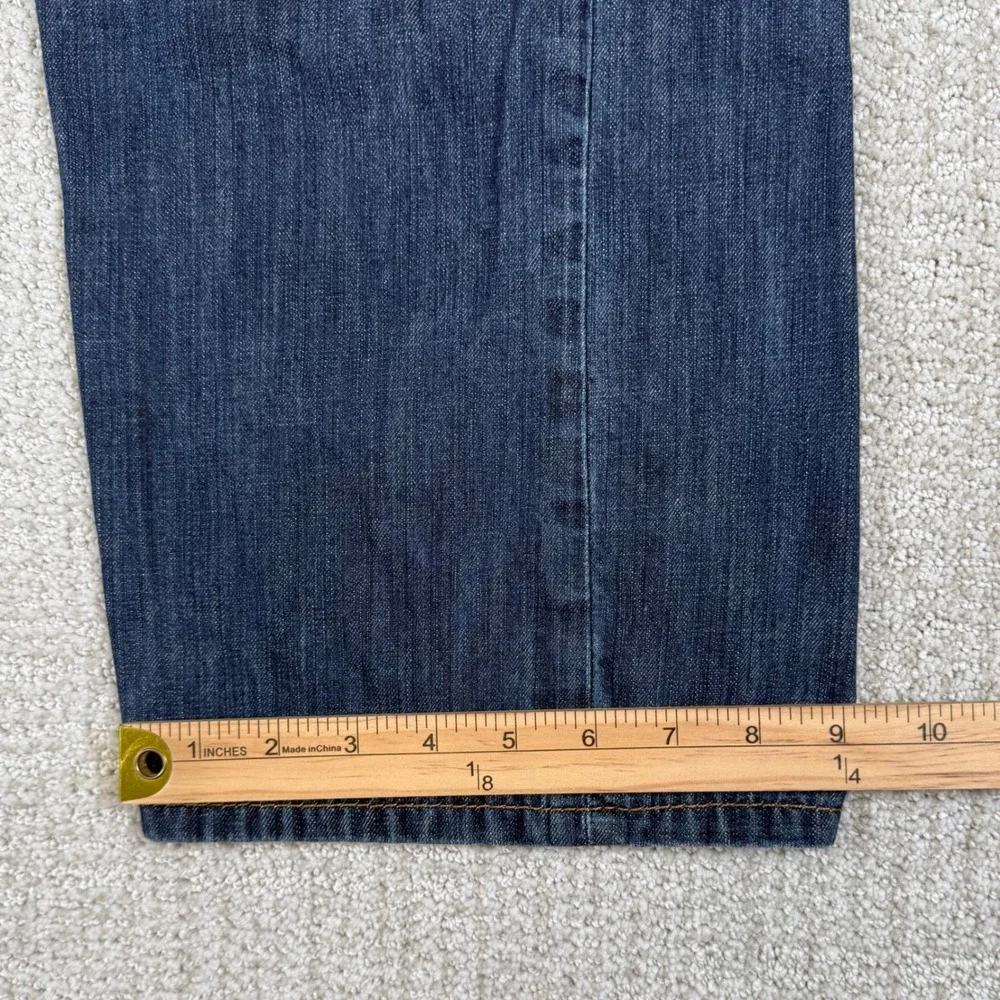 Levi's 569 Mens 34x32 (Actual 34x30) Loose Straight Leg Denim Blue Jeans Baggy